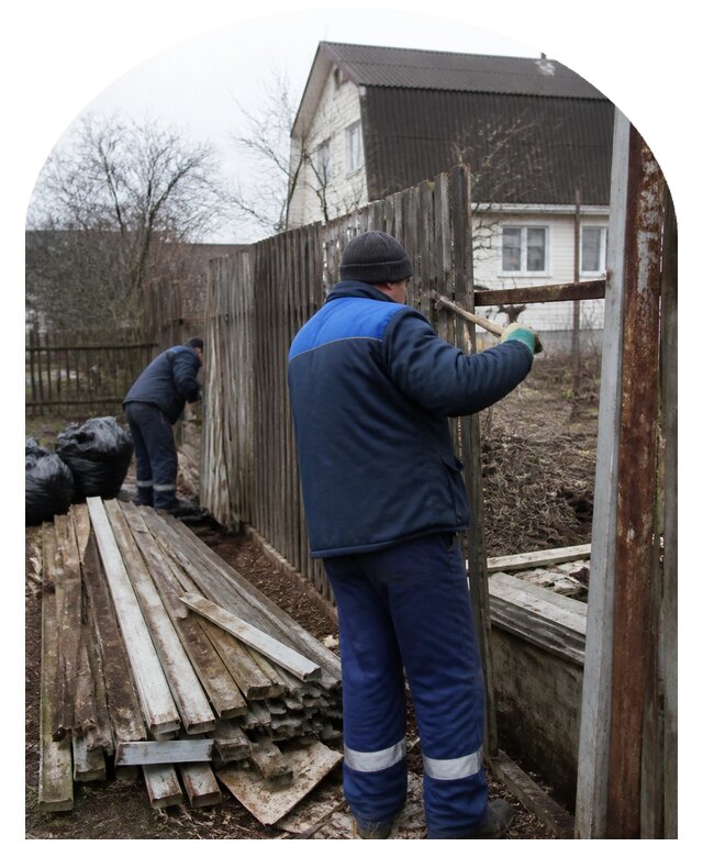 Демонтаж забора в Новочеркасске по цене от 4605 р. | Метпроект-Нвч